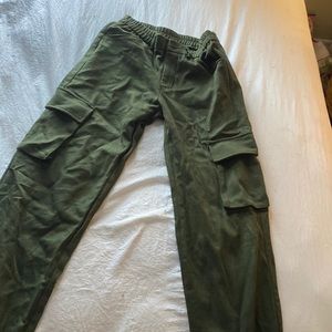 Green cargo pants from Shein